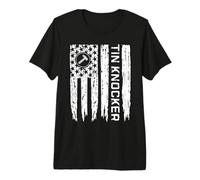 Mens Tin Knocker Accessories Sheet Metal Workers Tin Knocker Premium T-Shirt