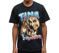 Men's Tina Turner Rap T Shirt Vintage Gift for Men Women Funny Tee Vintage Men Gift Black M