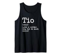 Mens TIO Definition Noun Like A Dad But Much Cooler Tank Top