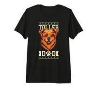 Mens Toller Dad Nova Scotia Duck Tolling Retriever Premium T-Shirt