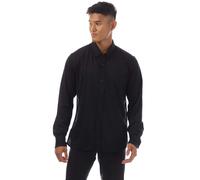 Men's Tom Ford Silk Cotton Blend Button Down Shirt in Black