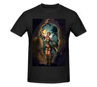 Men's Tomb Movie Raider Durable and Practical Shirts Soft and Comfortable Tops Fashionable and Trendy Shirts Multicolor L