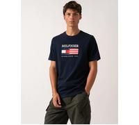 Tommy Hilfiger Americana Monotype Flag Short Sleeve T-shirt Blue XL Men