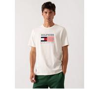 Tommy Hilfiger Americana Monotype Flag Short Sleeve T-shirt White XL Men