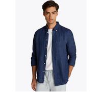 Men's Tommy Hilfiger Pigment Dyed Solid Mens Shirt - Navy