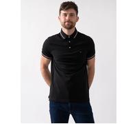 Slim Fit Tipped Polo Shirt Black L