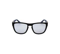 Men's Tommy Hiliger Silver Mirror Lens Matte Black Sunglasses