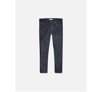 Men's Tommy Jeans Ryan Regular Straight Jeans - Rico Dark Rinse Stretch - Black - Size: 30/32/32