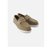 Toms Navi Trvl Lite Havana Leather Men's Dune Loafers UK 12