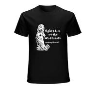 Men's Tony Hancock T-Shirt The Rebel. Aphrodite at The Waterhole Sculpture Movie Tee Black