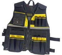 Men's Tool Vest Made of Thick Oxford, Ideal for Trades.Nice and Practical