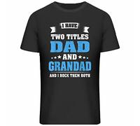 Mens Top Dad The Best of The Best Cool 80s 1980s Father's Day T-Shirt Design3 Large Black