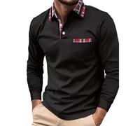 Men's Tops Short Sleeves Mens Work Blouses Good Luck Gifts Workout Running Hiking Men's Fashion Spring and Autumn Casual Long Sleeve Button Solid Color Long Sleeve T Shirt Top Promotion Clearance