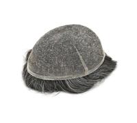Men's Toupee Human Hair System Hairpieces Full Swiss Lace Mens Toupee Breathable Male Prosthesis Toupee for Men