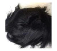 Mens Toupee Replacement Toupee Men 0.12mm Thickness Durable Injection Wigs For Men 100% Human Hair System Unit Capillary Prosthesis Wigs(Darkest Brown,8x10)
