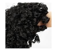 Mens Toupee Toupee for Man Human Hair Replacement Systems Curl Texture Men Hairpiece Injection Skin Base PU Mens Wig Hair Prosthesis Wigs(Medium Brown)