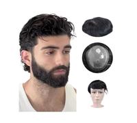Men's Toupee Ultra Thin PU Men Capillary Prothesis Soft Toupee for Men