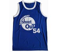 Mens Tournament Shoot Out #54 Watson Basketball Jersey, Blue, S