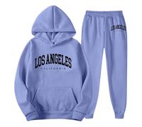 Mens Track Suits 2 Piece Set,Graphic Print Hooded Sweatshirt And Jogger For Comfortable Casual Two Piece Outfit With Modern Street Style Design