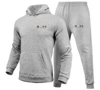Mens Tracksuit Activewear Full Zip Warm 2 Pieces Workout Tracksuit Sports Set Casual Full Zip Jogging Sweat Suits Sportswear Lounge Sets Lapel Activewear Sweatsuits Sales Clearance