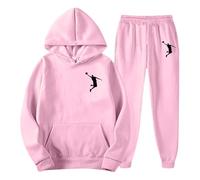 Mens Tracksuit Set Bottoms Work Joggers Men Activewear Man Gym Trousers Full Jogging Suit Tracksuits Training Pants Cargo for Uk Sweatpants Baggy Clothing Casual Athletic Hooded Sweatshirt and Fleece
