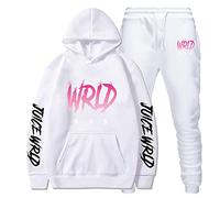 Mens Tracksuit Set, R I P Rapper Hoodies Suit Sweatshirts Trousers 2Pcs Men Women Slim Fit Hoodie & Joggers