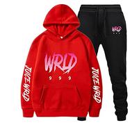Mens Tracksuit Set, R I P Rapper Hoodies Suit Sweatshirts Trousers 2Pcs Men Women Slim Fit Hoodie & Joggers