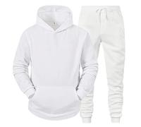 Men's Tracksuits Set Long Sleeve Causal Full Zip Running Sports Sweatsuit For Men 2 Piece Outfits (TYPE - 4, XXL)