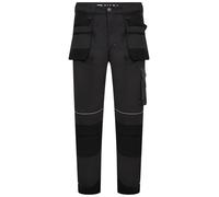 JCB Trousers Trade Graphite Holster for Men - Cordura Reinforced Hems & Pockets - 32" Leg 34" Waist
