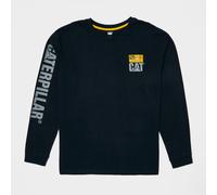 Men's Trademark Long Sleeve Tee, Black XL
