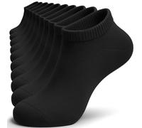 Mens Trainer Socks Sports Socks White Black Grey (pack of 10) Running Athletic Ankle Socks Breathable Cotton Low Cut Socks for Men Women Ladies