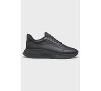 Mens Trainers BOSS Black Casual Sneakers With Logo - TTNM Evo Runn Size 11