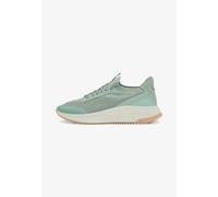 Mens Trainers BOSS Light Green Casual Sneakers With Logo - TTNM Evo Slon Size 12
