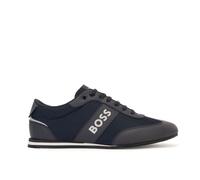 Men's Trainers Boss Rusham Lace up Casual in Blue