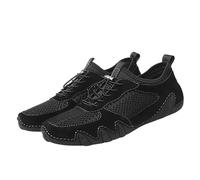 Mens Trainers Casual Comfort Sneakers for Men Women Lightweight Walking Shoes with Adjustable Laces Perfect for Daily Wear Travel Dating Outfits Black