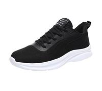 Mens Trainers Cushioned, Mens Walking Shoes Slip On, Breathable Mesh Sneakers Lightweight Walking Shoes Slip On Anti Slip Soles Warm Trainer Sporty Running Shoe Athletic Workout Shoe