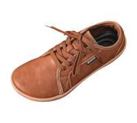 Men's Trainers for Sport Air Mesh Slip On Walking Shoe Breathable Lightweight Trainer Arch Support Road Running Athletic Gym Shoes Fitness Unisex Wide Barefoot Driving Yoga Brown