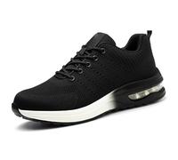 Men's Trainers for Sport Business Rib Runner Sportschuhe Breathable Lightweight Trainer Beach Shoes Barefoot Rebound Core Walking Men Running Driving Yoga White