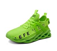 Men's Trainers for Sport Sneakers Comfortable Breathable Lightweight Trainer Water Shoes Trail Running Rebound Core Walking Men Driving Yoga Green