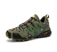 Men's Trainers for Sport Sneakers Comfortable Jogging Walking Sportschuhe Beach Shoes Barefoot Trail Running Men Gym Athletic Fitness Army Green