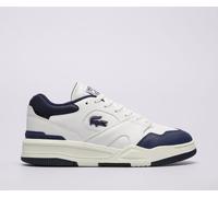 Mens Trainers Lacoste White Leather Sneakers With Logo - LINESHOT Size 11