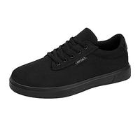 Men's Trainers, Men's Trainers, Fashion and Sports, Trainers, Running, Leisure, Breathable, Fitness, Trail Slips, Elastic, Breathable Shoes, C the Black, 11 UK