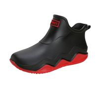 mens trainers sale same day delivery Ladies Short Wellies Waterproof Boots Warm Lined Ankle Boots Low Heel Walking Boots Short Boots Outdoor Non Slip Rain Boots hiking shoes women
