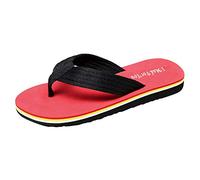 Men's Trainers Shoes 45 Men's Flat Sandals Home Slippers Shoes Breathable Beach Summer Shoes Flip Flops Men's Slippers Care Shoes Men, red, 7 UK