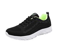 Mens Trainers Size 11 UK, Mens Trainers Causal Running Shoes,Breathable Mesh Sports Trend Sneakers Versatile Thick Sole Non Slip Casual Sports,Size 13 UK