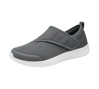 Mens Trainers Soft Mesh Gym Workout Sneakers Slip On Trainers Men High Rebound Deep Lugs Badminton Gym Tennis Sneakers Athletic Lightweight Breathable Comfortable Elderly Walking Shoes