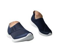 Mens Trainers Soft Mesh Gym Workout Sneakers Slip On Trainers Men High Rebound Deep Lugs Badminton Gym Tennis Sneakers Athletic Lightweight Breathable Comfortable Elderly Walking Shoes