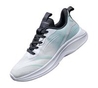 Men's Trainers with Laces - Trainers Wide Wide Sports Shoes Large, White