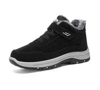 Men's Trainers with Plush Lining for Winter, Comfortable Lightweight Men's Shoes for Mountains and Snow Floor, Warming, Large Sizes, Hiking Shoes, Ventilated, Classic Trainers, Non-Slip