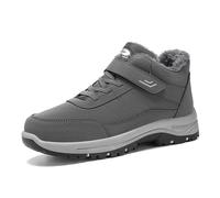 Men's Trainers with Plush Lining for Winter, Comfortable Lightweight Men's Shoes for Mountains and Snow Floor, Warming, Large Sizes, Hiking Shoes, Ventilated, Classic Trainers, Non-Slip